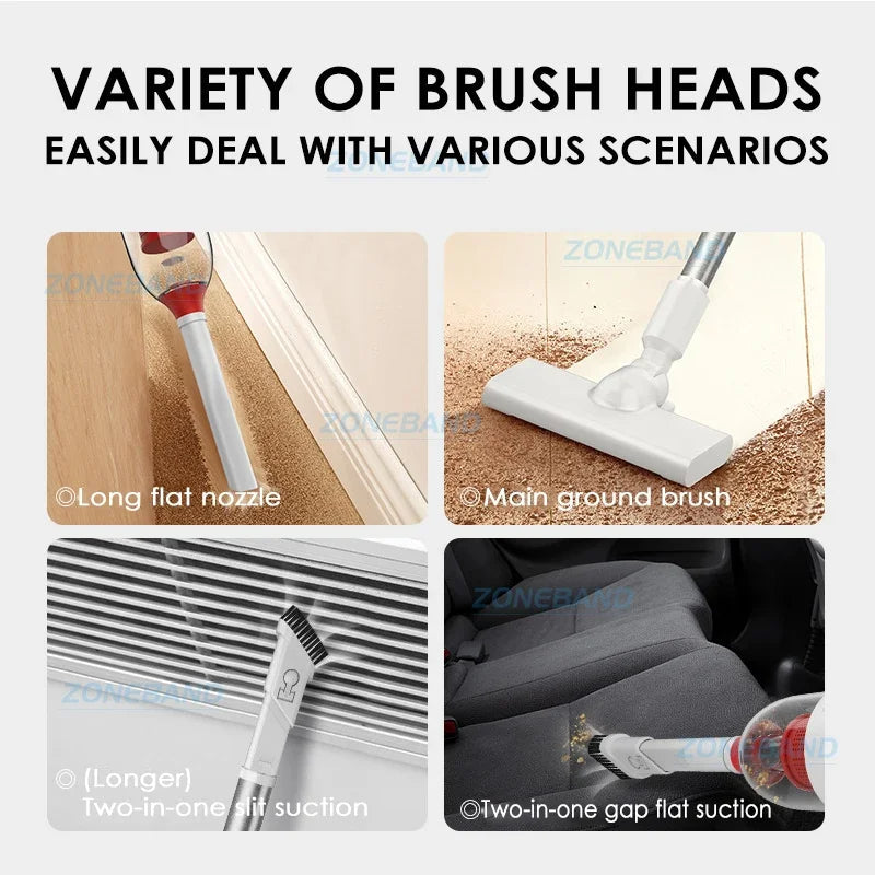 12 in 1 Multifunctional Electric Handheld Vacuum Cleaner Home & Car Dust Remove - dunexemporium online store