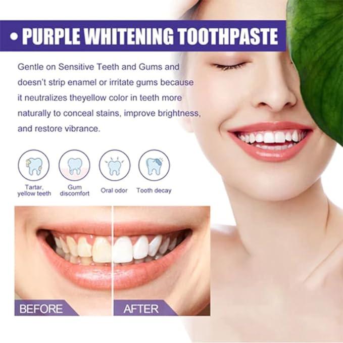 Purple Whitening Toothpaste - dunexemporium online store