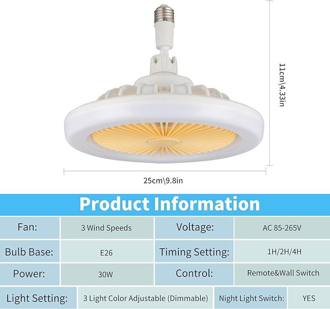 LED Multi-Function Fan Light - dunexemporium online store