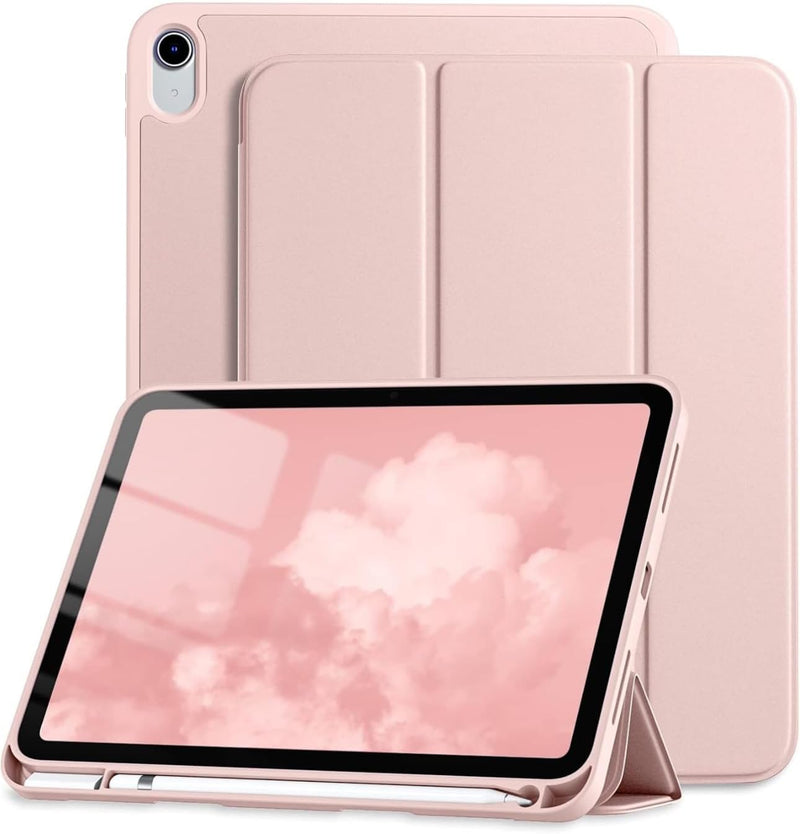 Slim Tri-fold Case for iPad 10th Gen 10.9" with Pencil Holder --