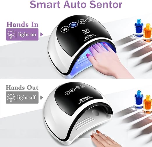 LED Caring Nail Lamp - dunexemporium online store