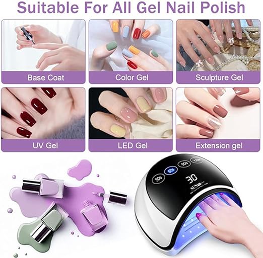 LED Caring Nail Lamp - dunexemporium online store