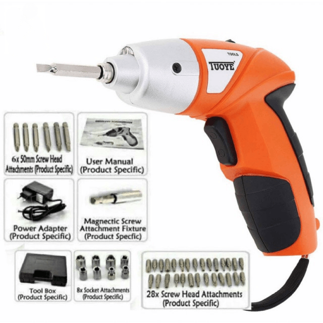 45Pcs Cordless Screwdriver - dunexemporium online store