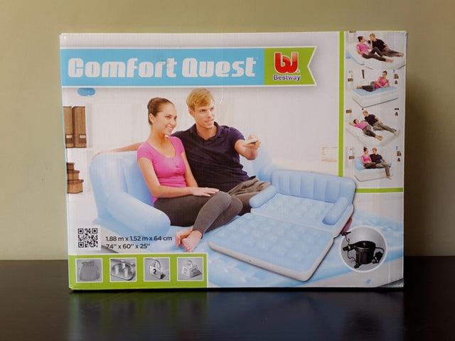 Bestway 5-in-1 Multipurpose Comfort Quest Air Mattress - dunexemporium online store