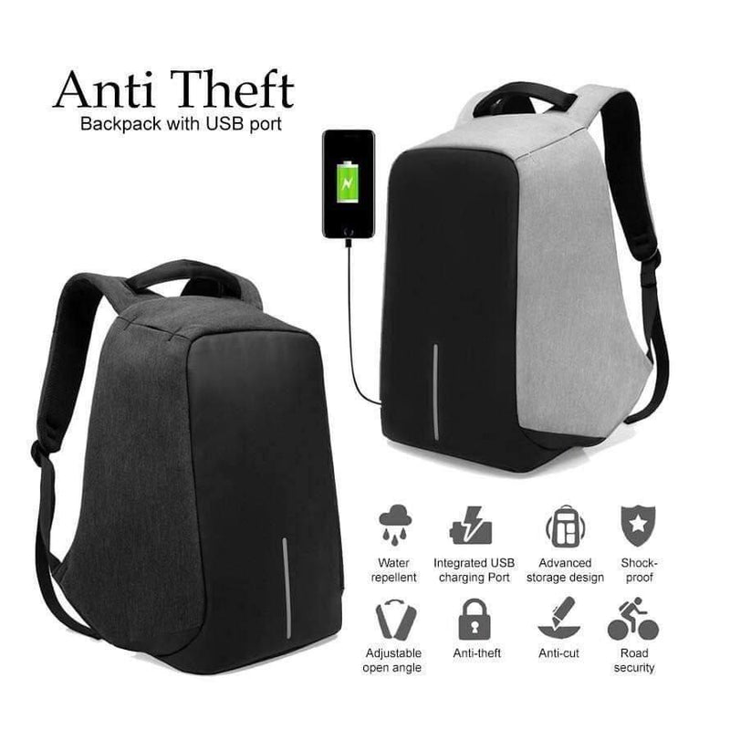 Anti Theft Backpack Bag - dunexemporium online store