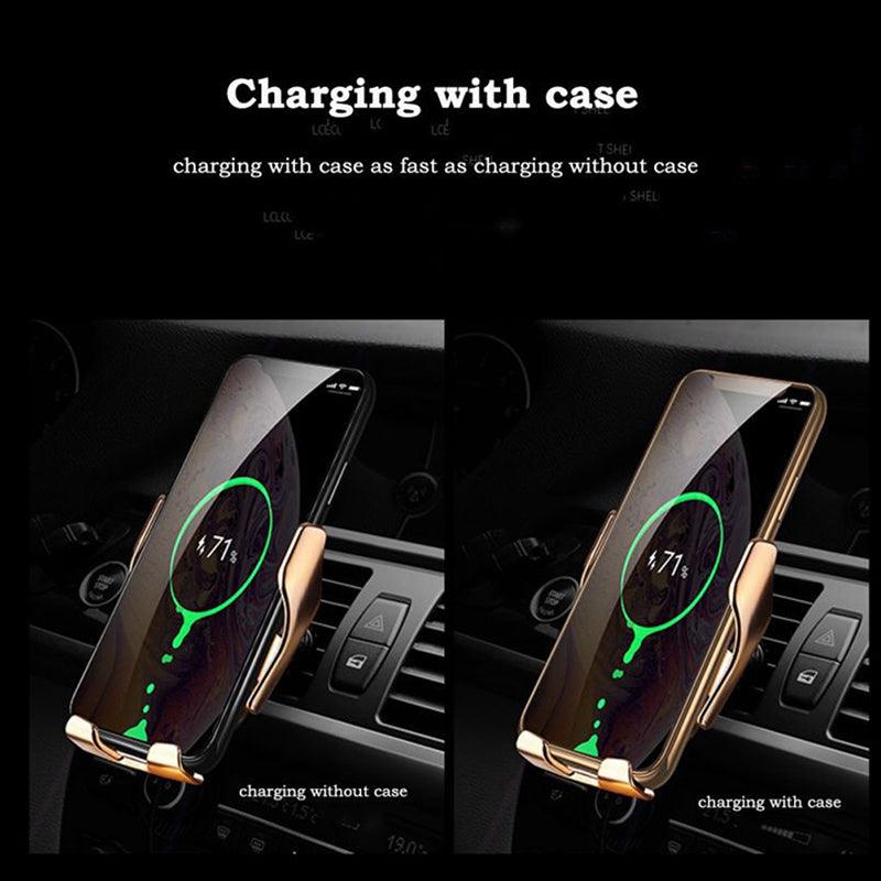 Auto Clamping Wireless Car Charger - dunexemporium online store