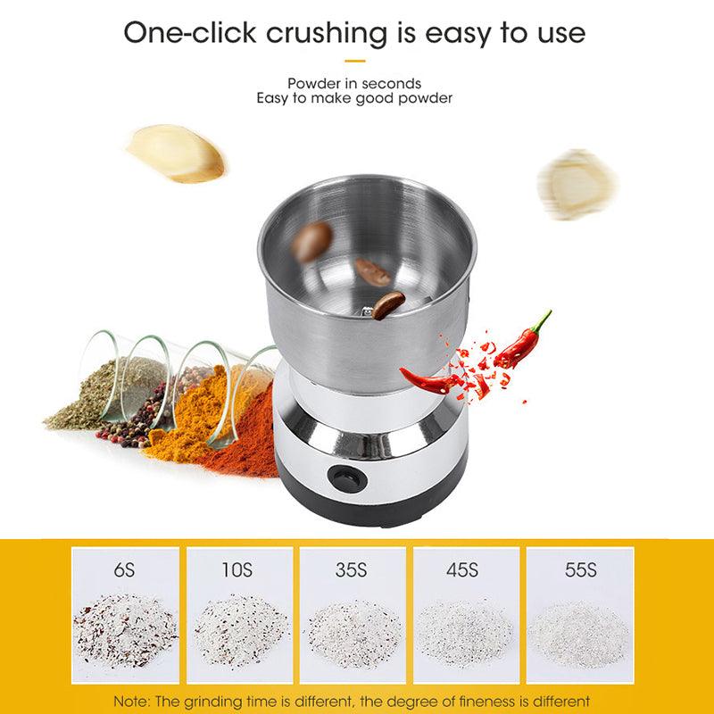 Stainless Steel Electric Grinder - dunexemporium online store